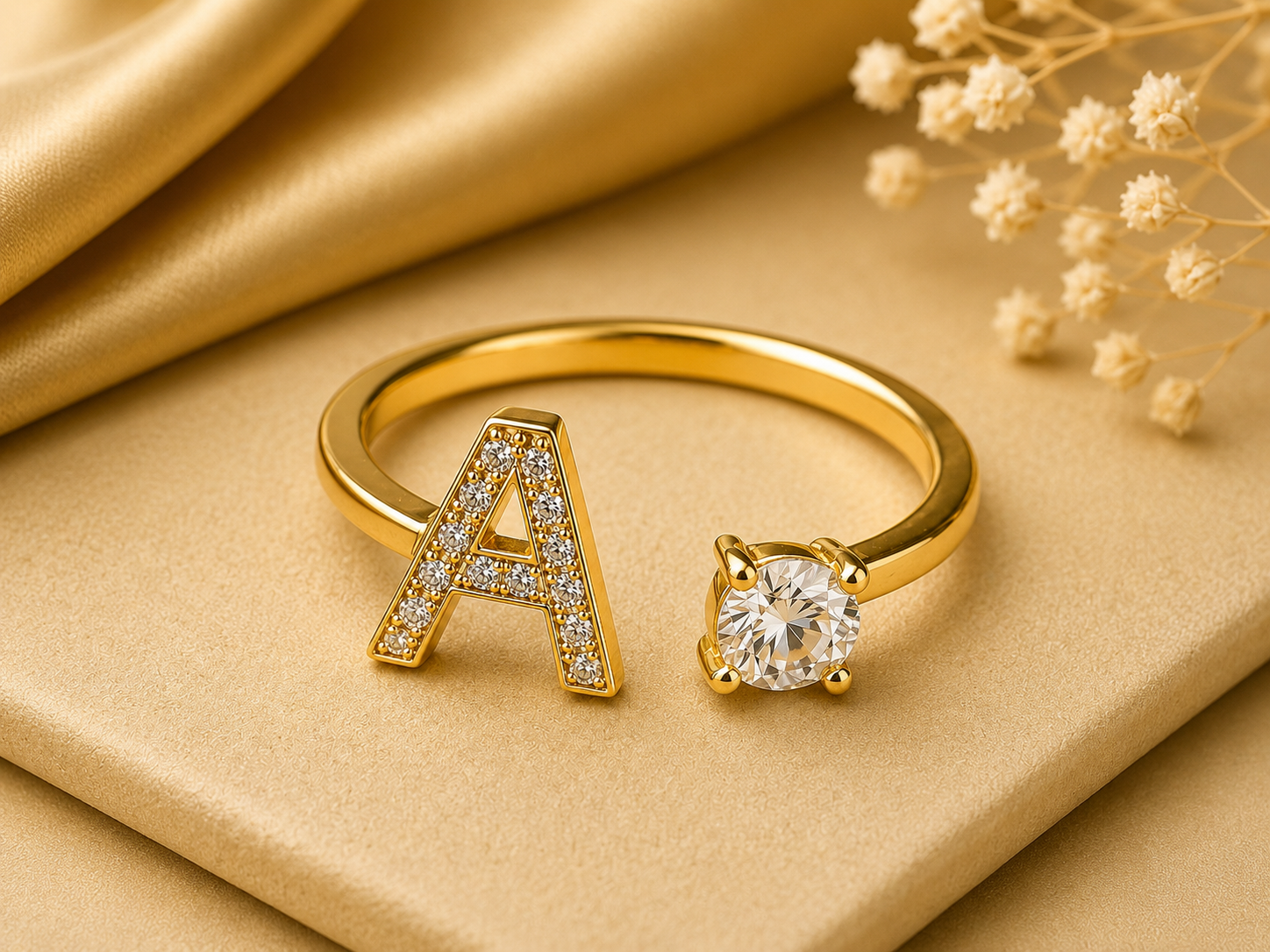 Personalized Initial Ring – A Timeless Symbol of Style and Identity
