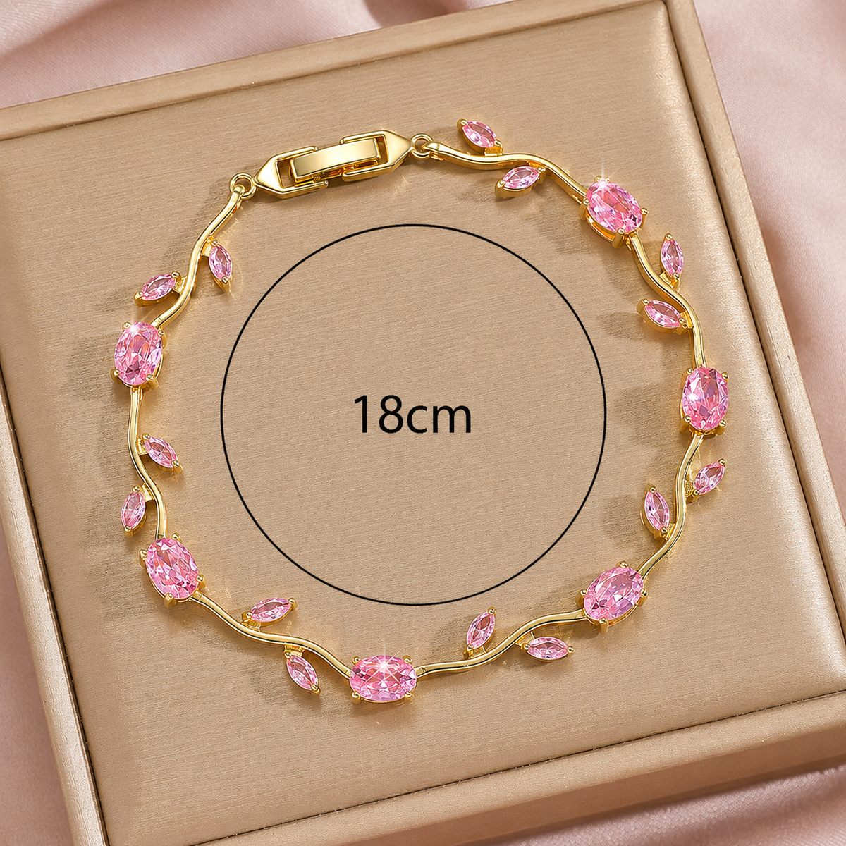 Fancy China Stainless steel Tulip Bracelet
