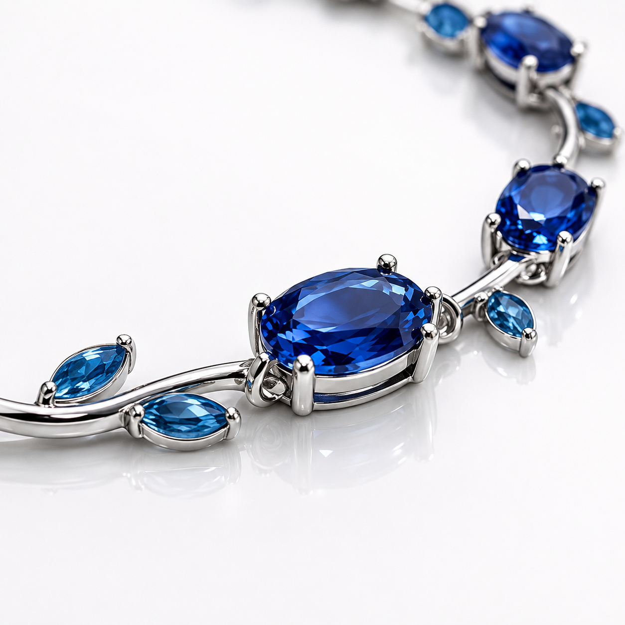 Fancy China Stainless steel Tulip Bracelet