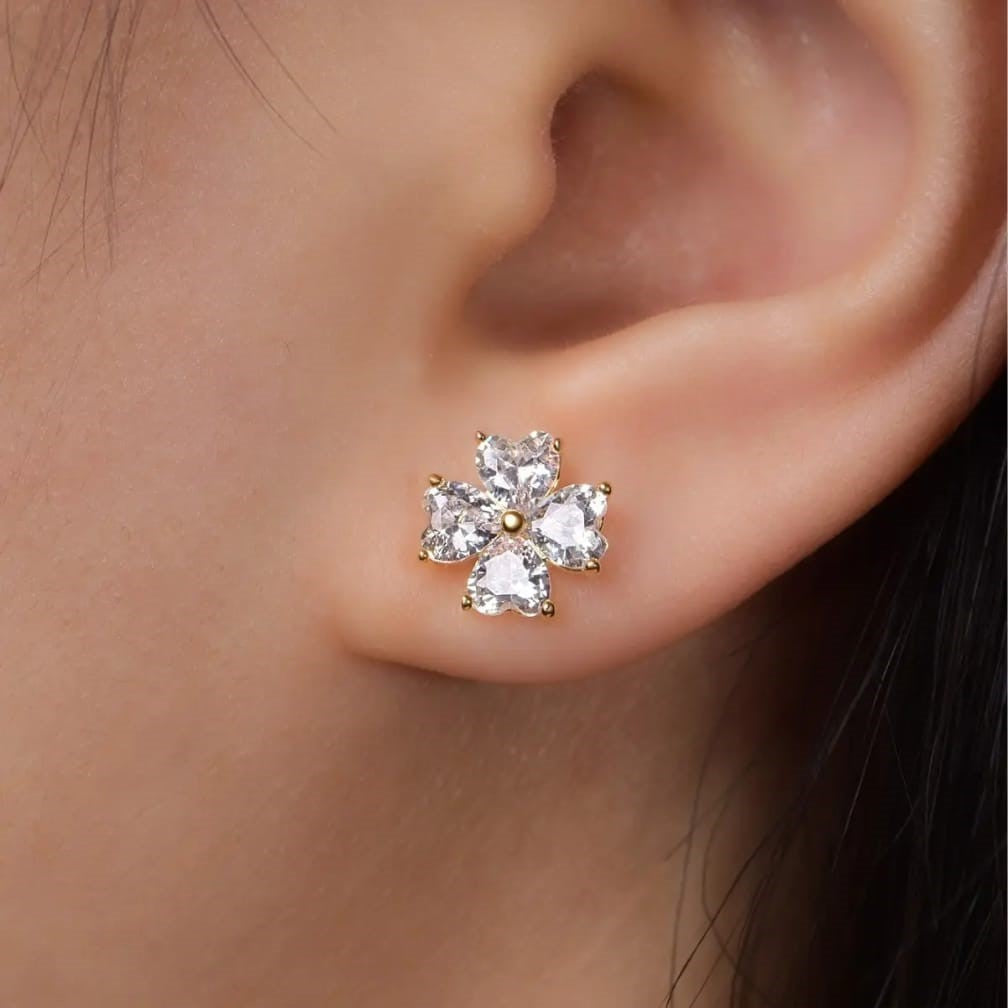 Stainless Steel Earrings Tops