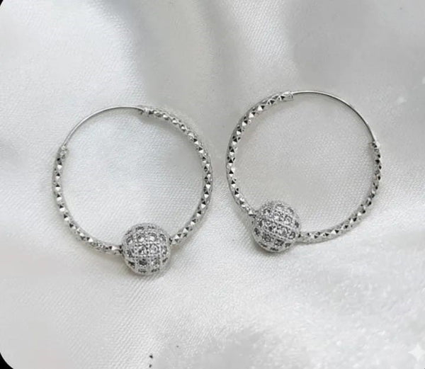 Silver Color Earrings