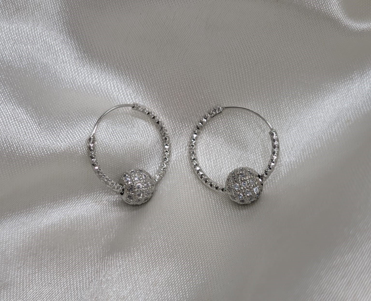 Silver Color Earrings