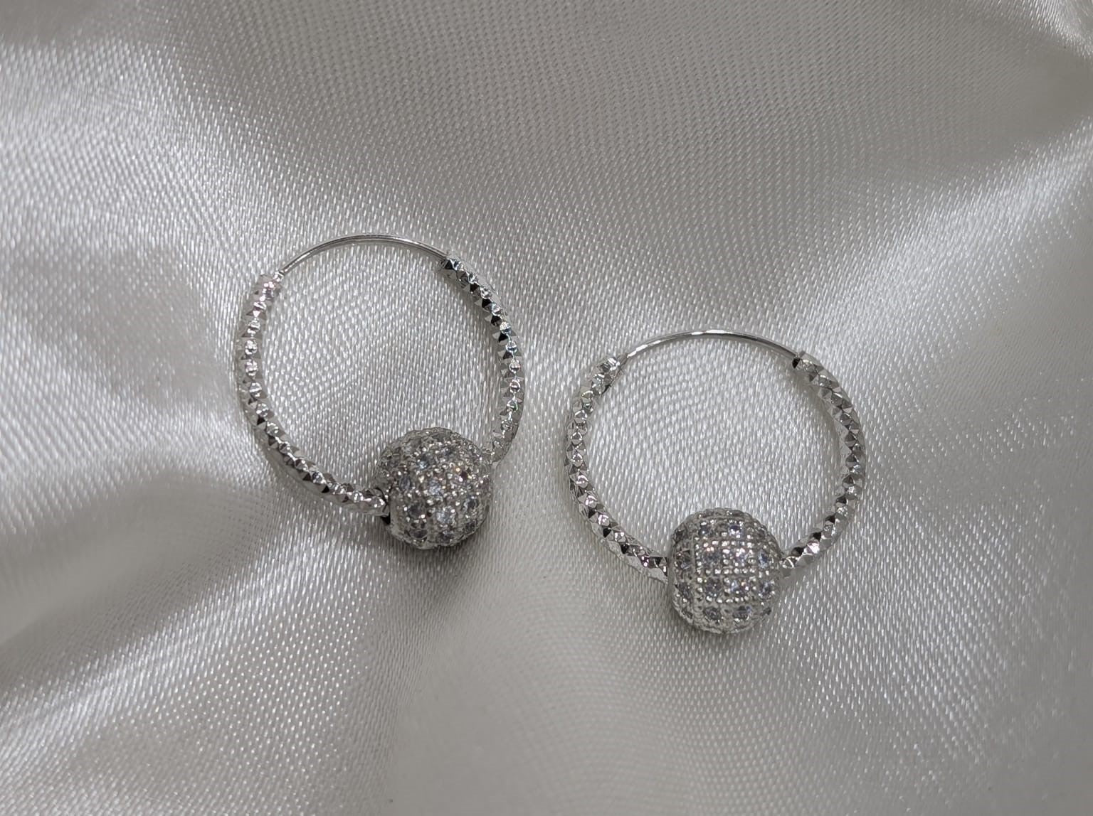 Silver Color Earrings