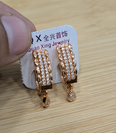 Gold Plated Bali Earrings