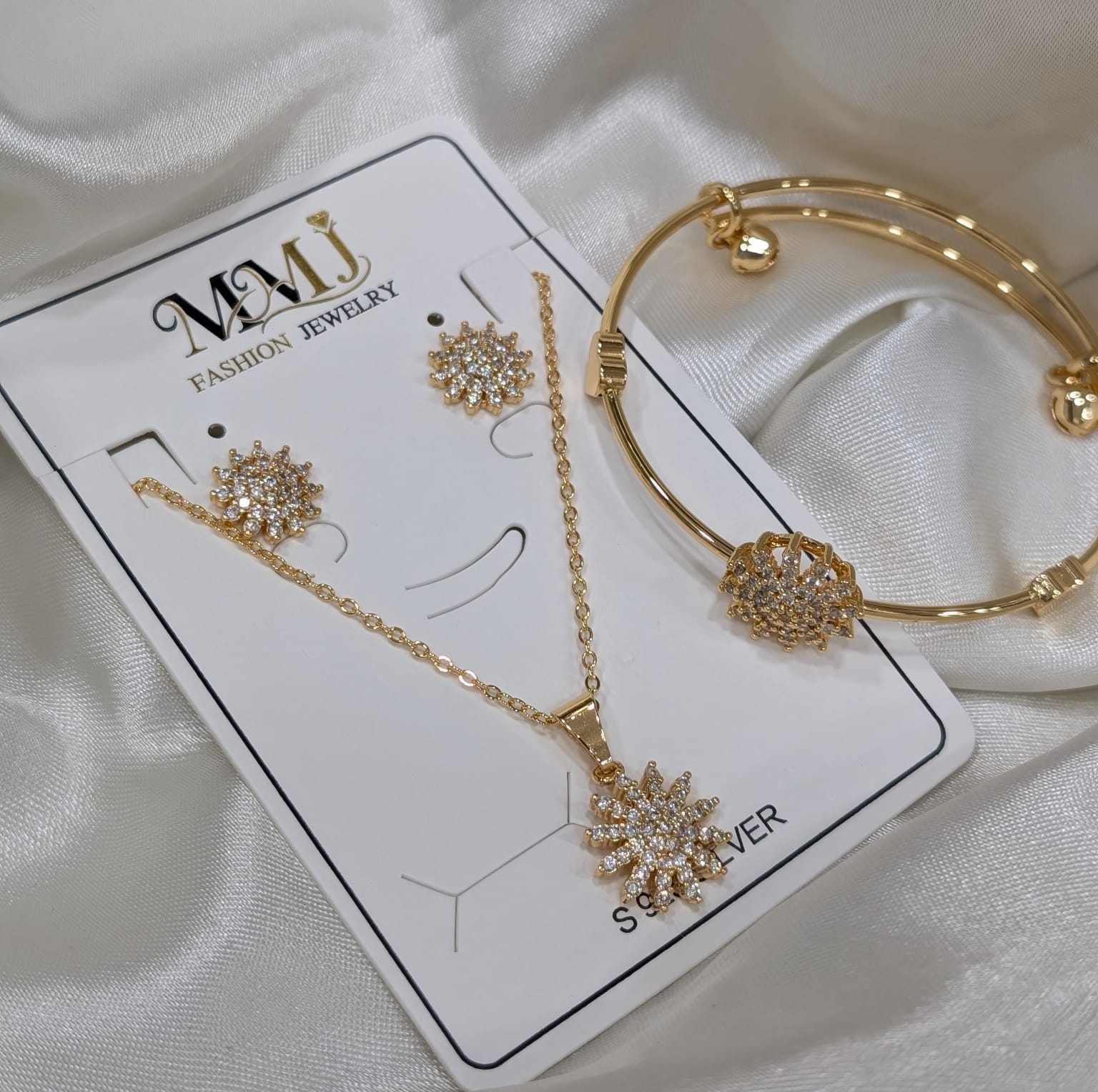 Gold Plated Locket Set