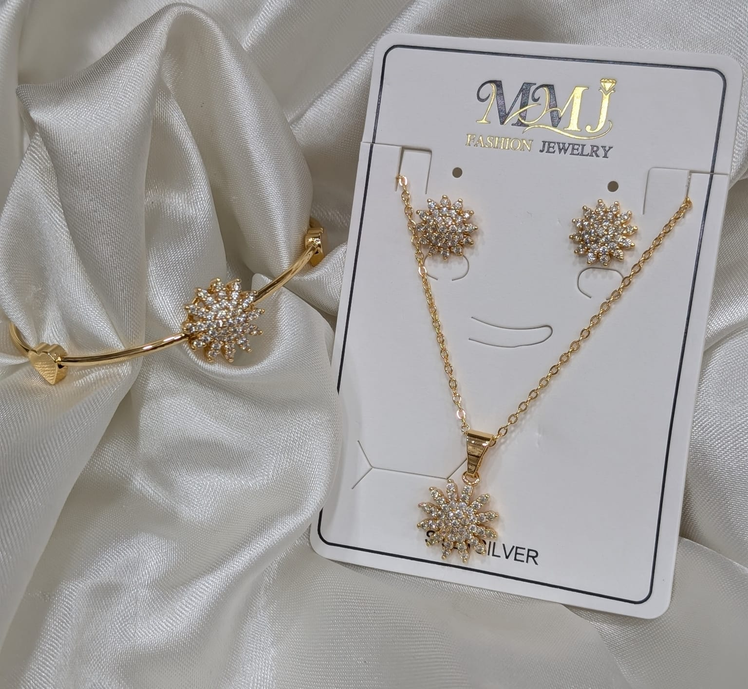 Gold Plated Locket Set