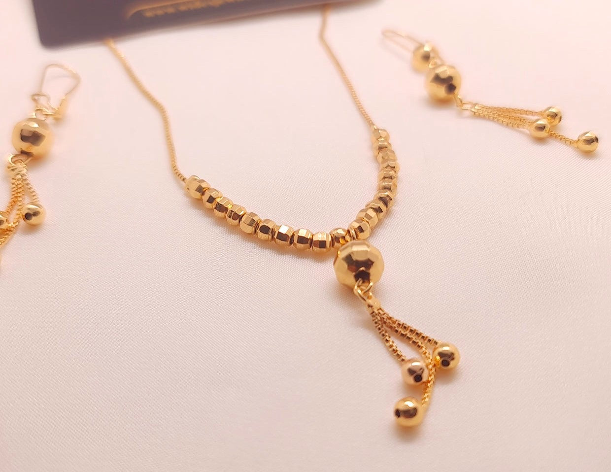 Gold plated locket set