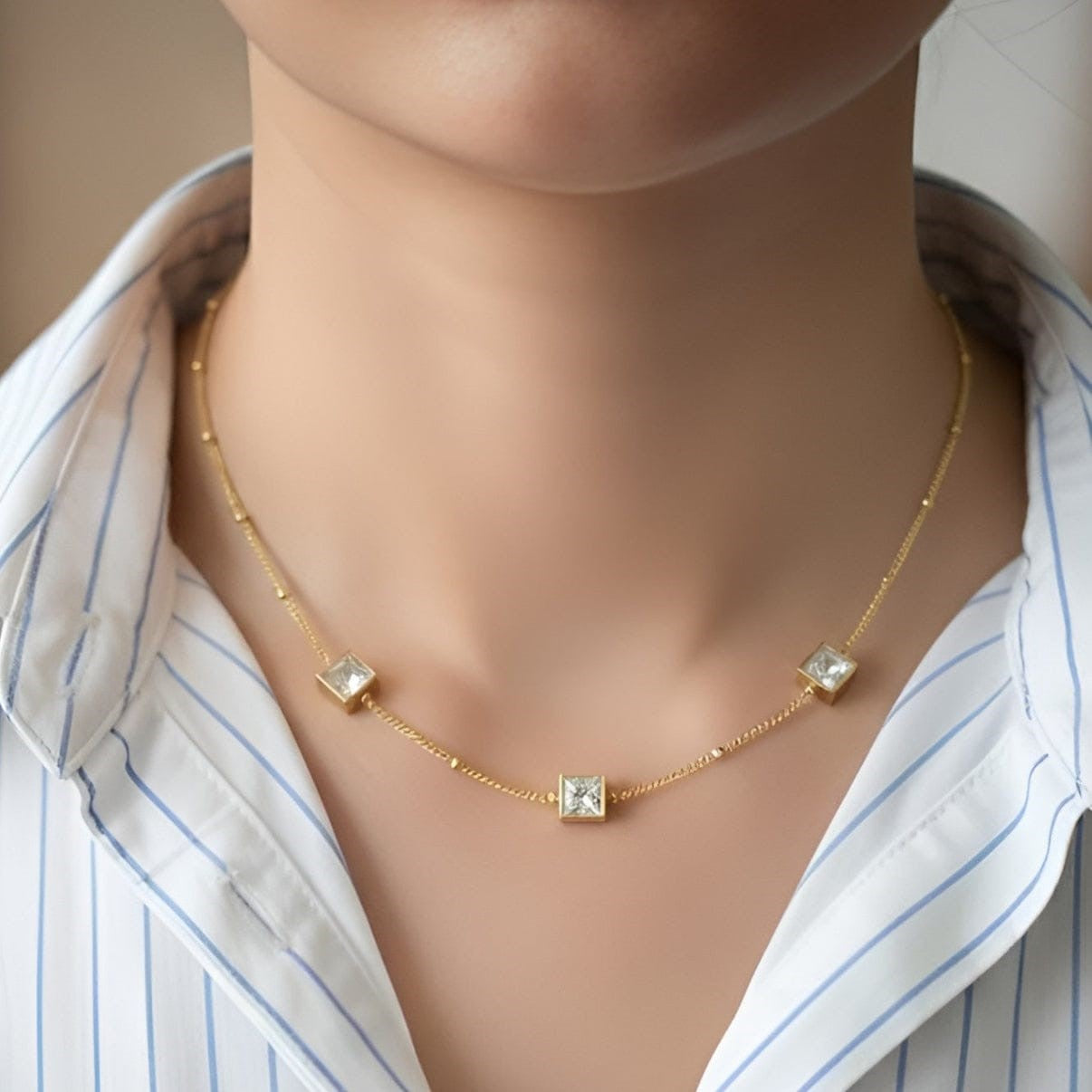 Stainless steel locket chain