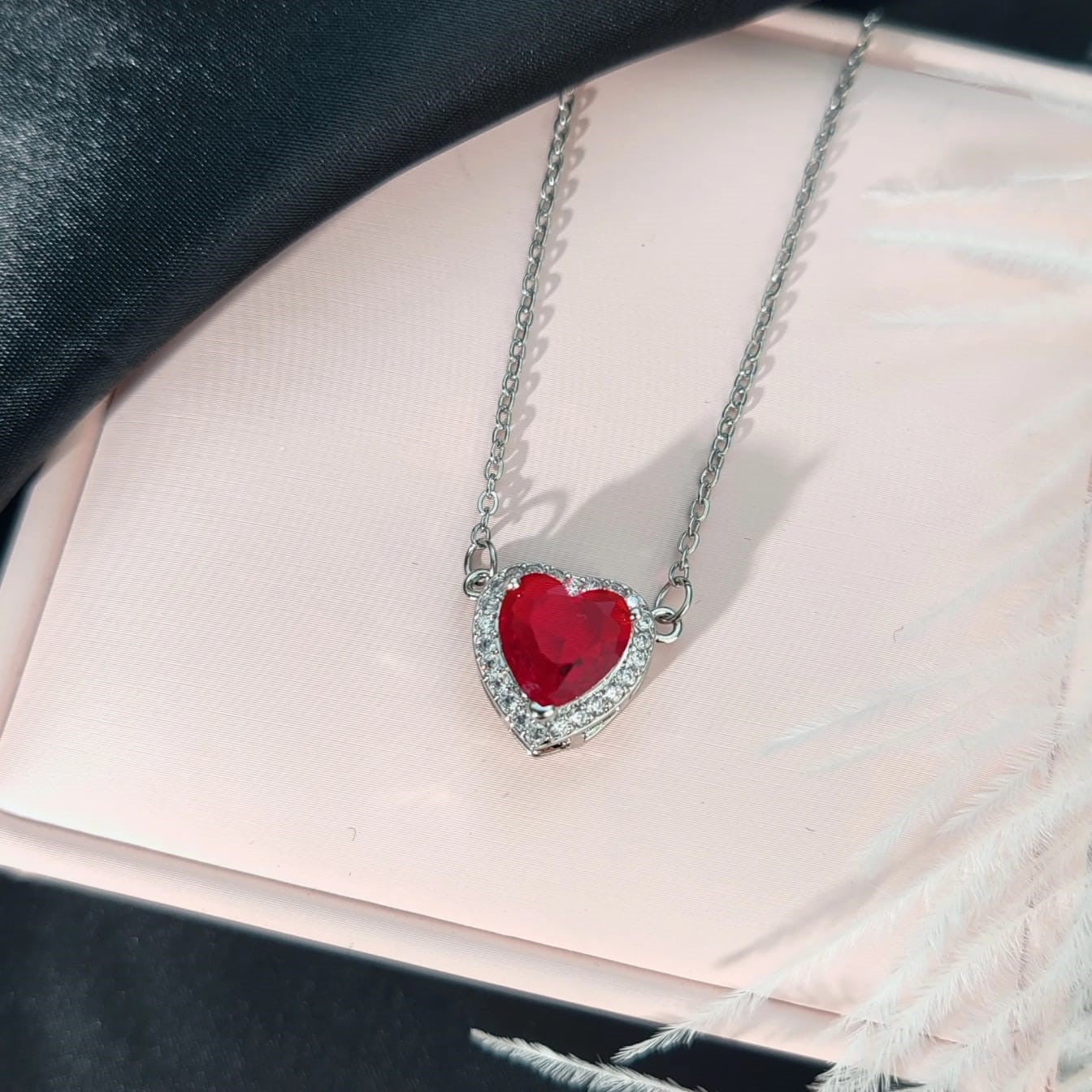Stainless Steel Couple Locket Chain