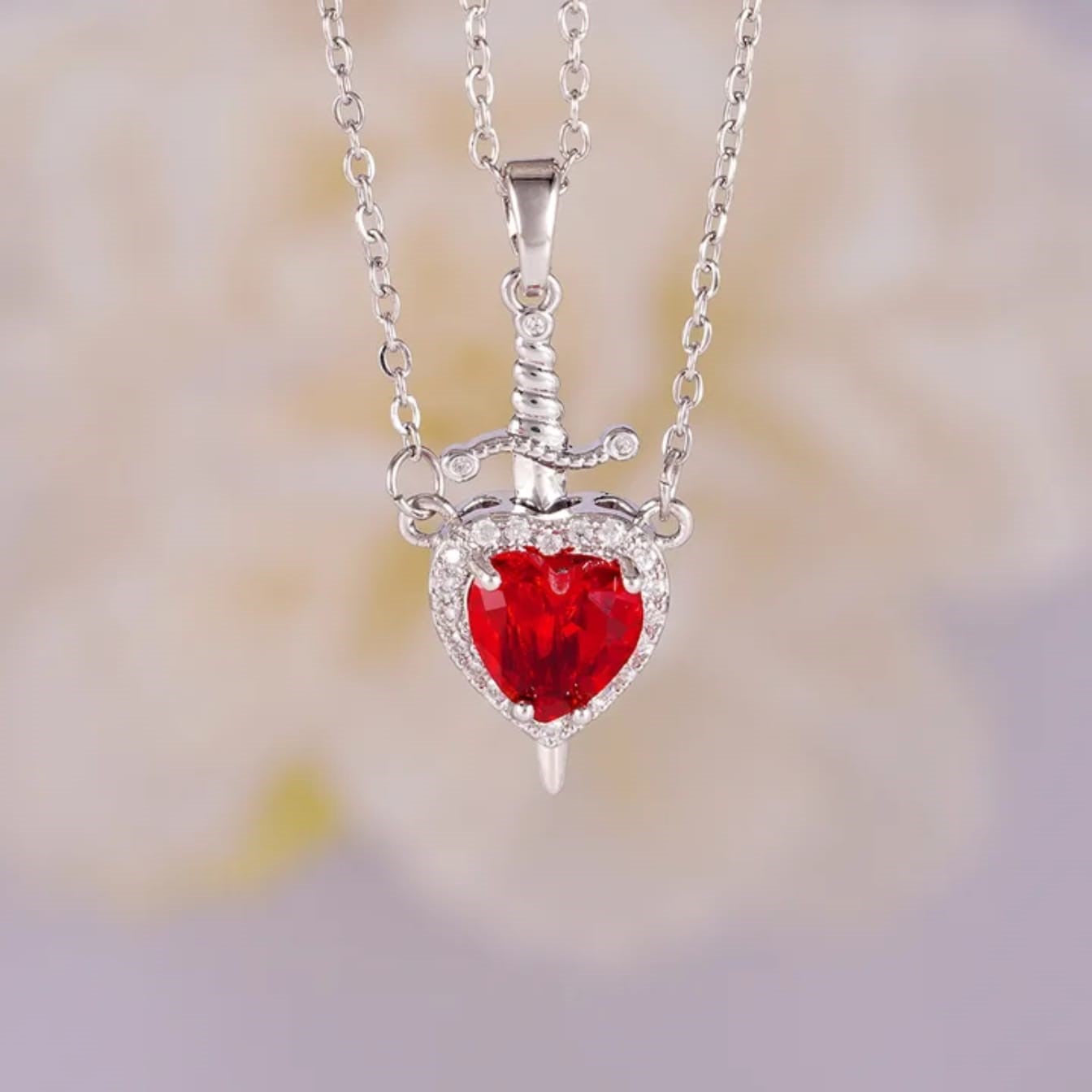 Stainless Steel Couple Locket Chain