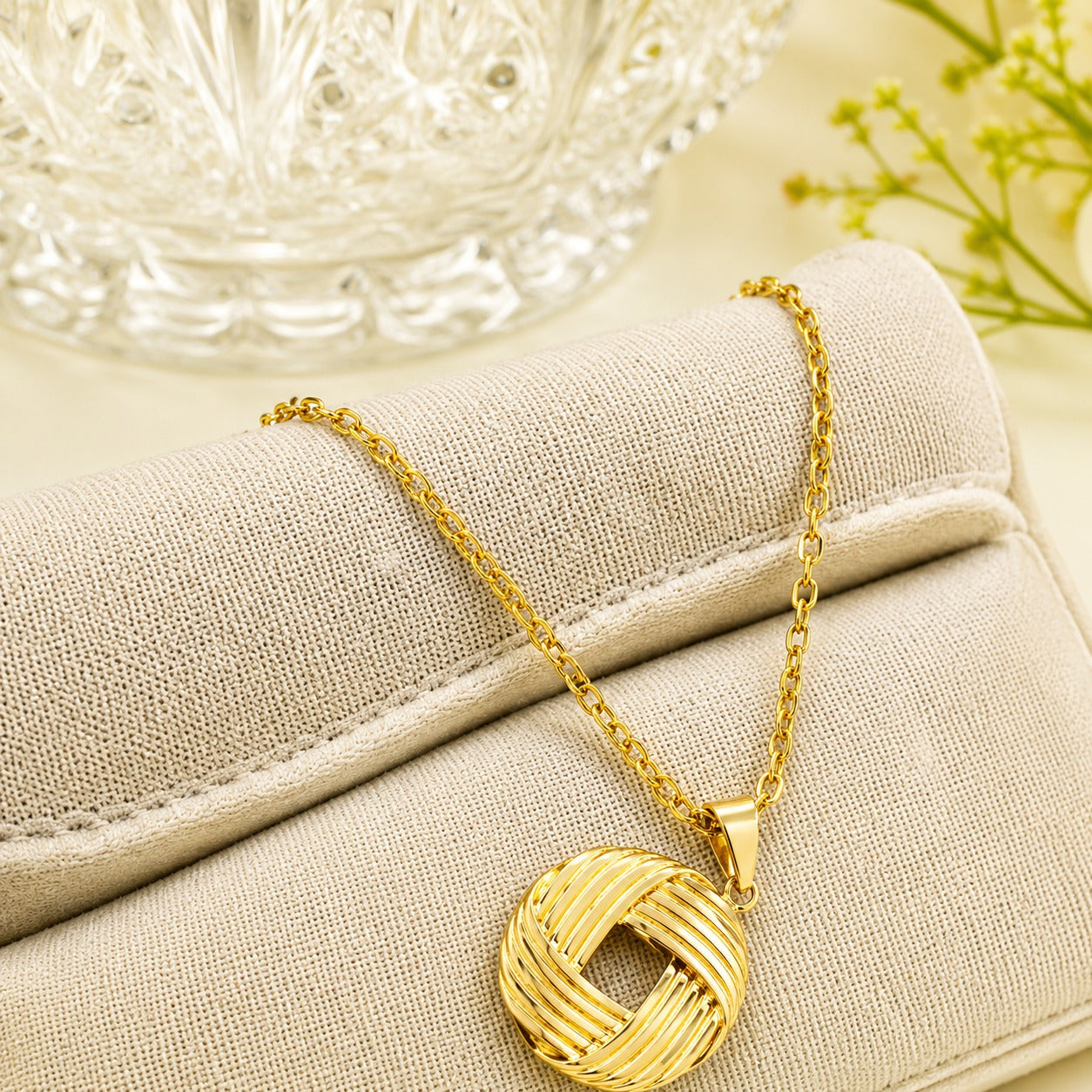 Fancy China Stainless steel Locket Set With Ring