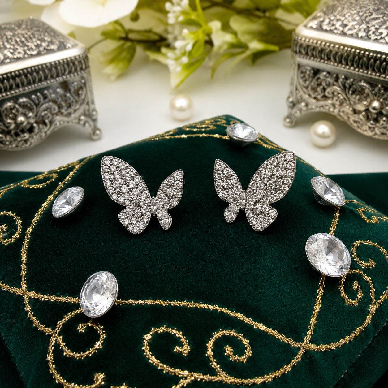 Fancy China Butterfly Tops