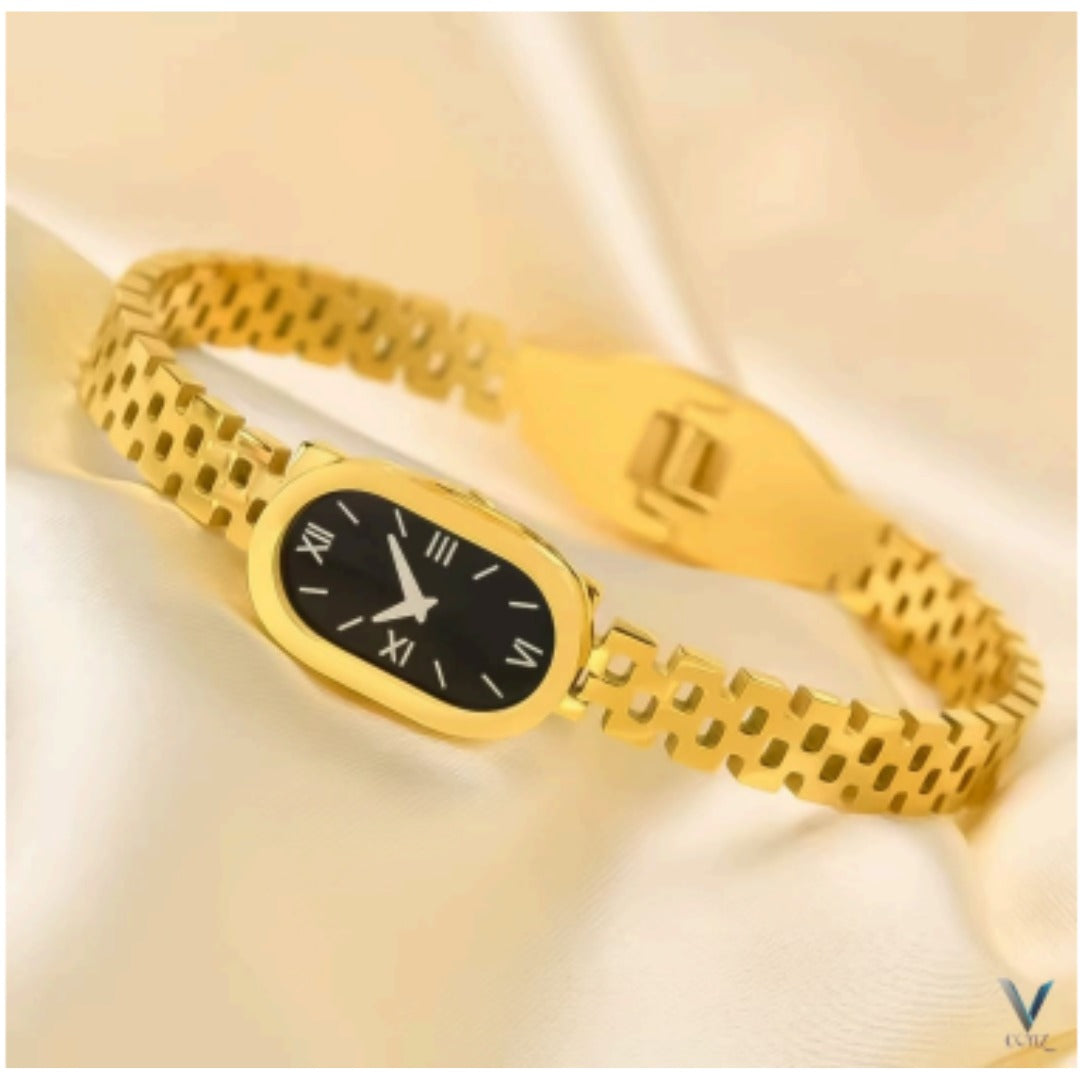 Fancy Branded Watch Style Bangle