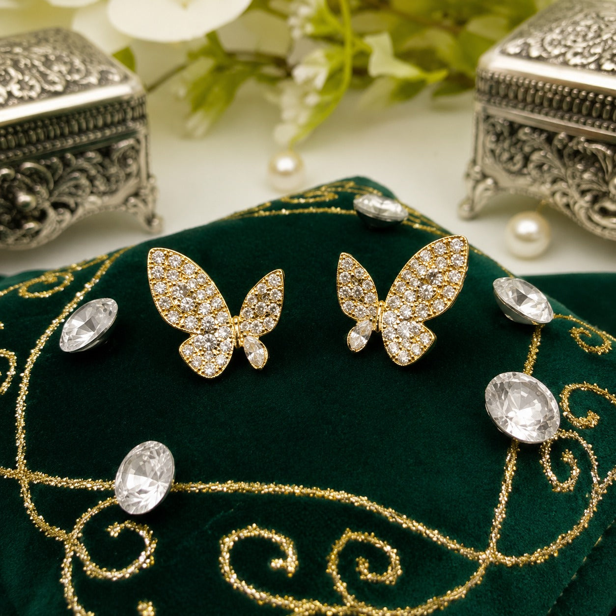 Fancy China Butterfly Tops