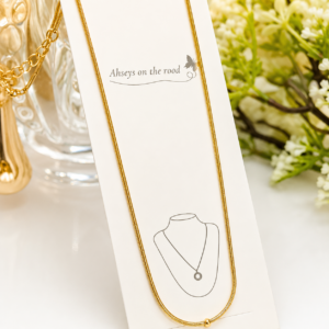 🌺Fancy China Stainless steel Gold bar Locket 🌺